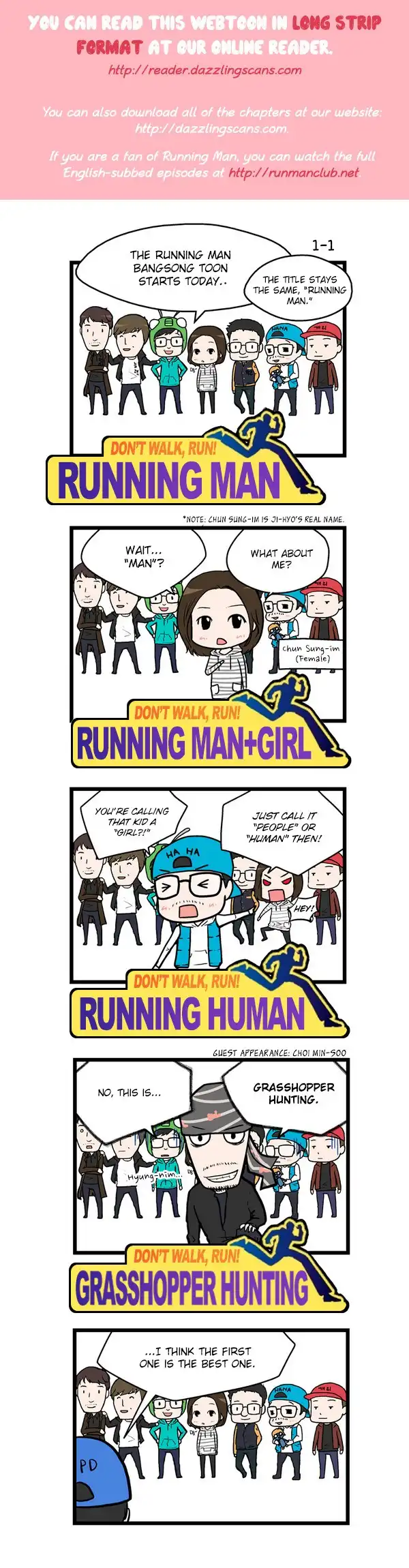 Running Man Chapter 0 1